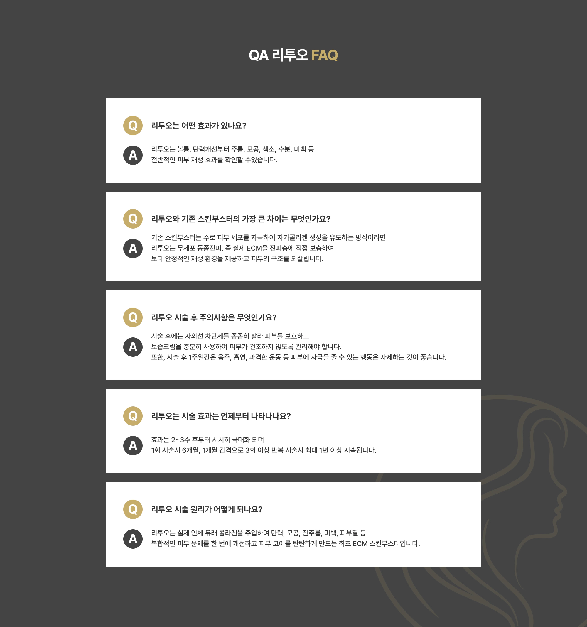 QA 리투오 FAQ